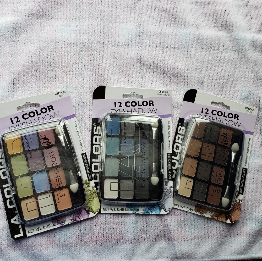 L.A. Colors Eyeshadow Palette Trio